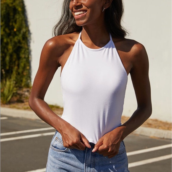 brandy melville halter top - Picture 3 of 6